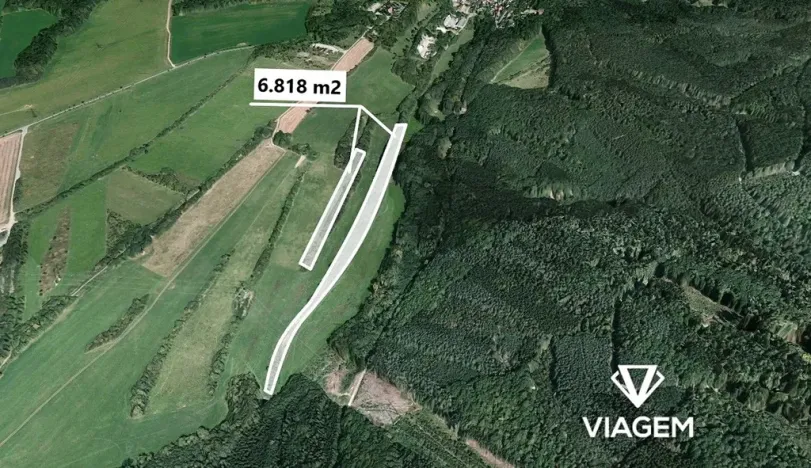 Prodej pole, Řevnice, 5966 m2