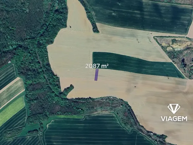 Prodej podílu pole, Kunín, 1043 m2