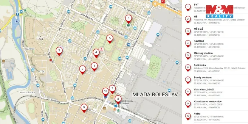 Prodej bytu 4+1, Mladá Boleslav - Mladá Boleslav II, Palackého, 97 m2