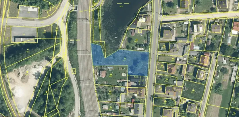 Prodej pozemku pro bydlení, Olšany, 1816 m2