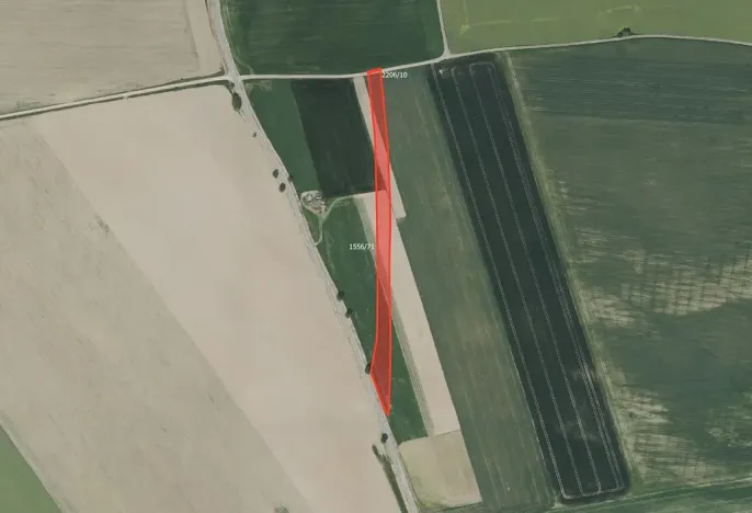 Prodej pole, Radošovice, 2863 m2