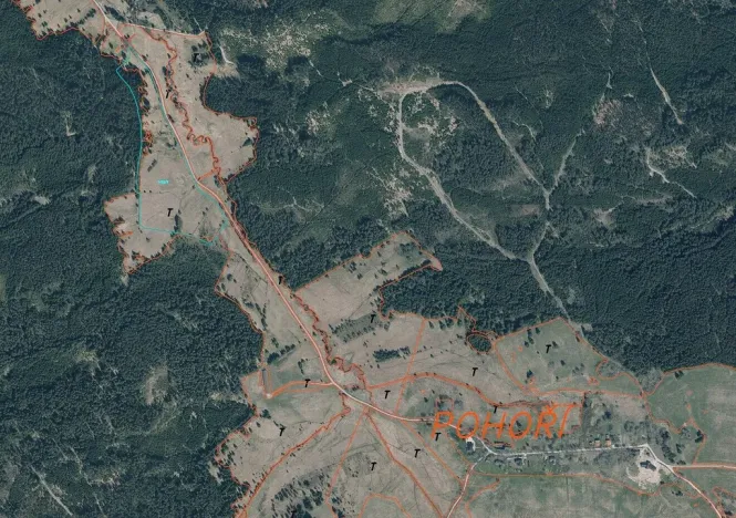 Prodej pole, Pohorská Ves - Pohoří na Šumavě, 62712 m2