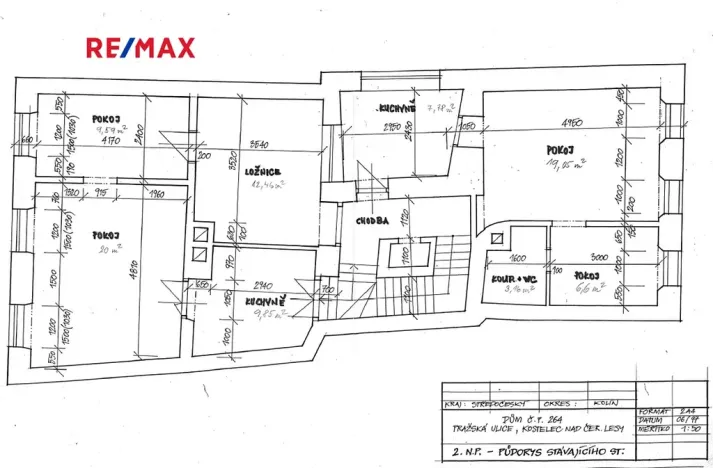 Prodej obchodního prostoru, Kostelec nad Černými lesy, Pražská, 250 m2
