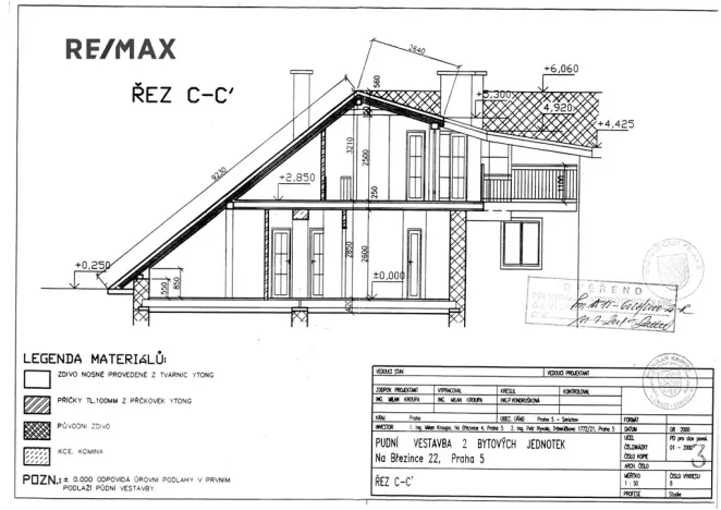 Prodej atypického bytu, Praha - Smíchov, Na Březince, 135 m2