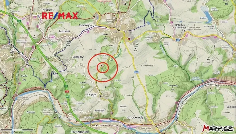 Prodej pozemku, Ondřejov, 8264 m2