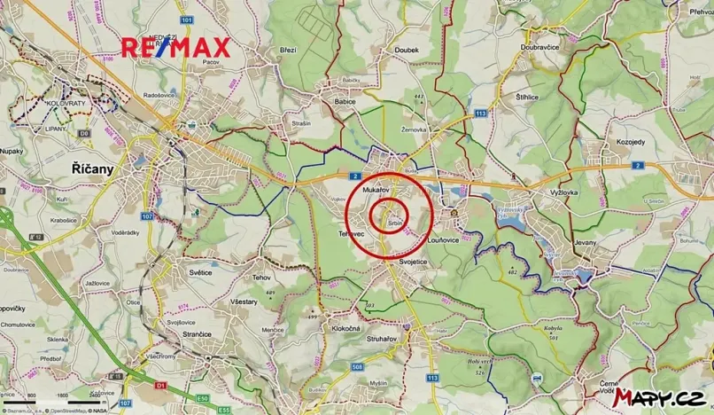 Pronájem rodinného domu, Mukařov, Na Kopci, 103 m2