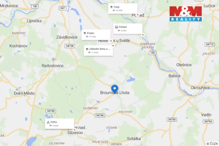 Prodej chaty, Krásná Hora - Broumova Lhota, 34 m2