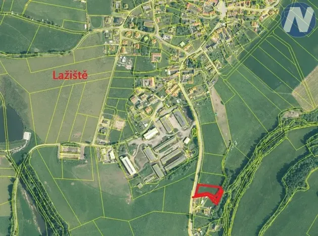 Prodej pozemku pro bydlení, Lažiště, 2757 m2