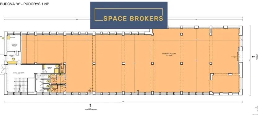 Pronájem obchodního prostoru, Ústí nad Labem, Přístavní, 490 m2