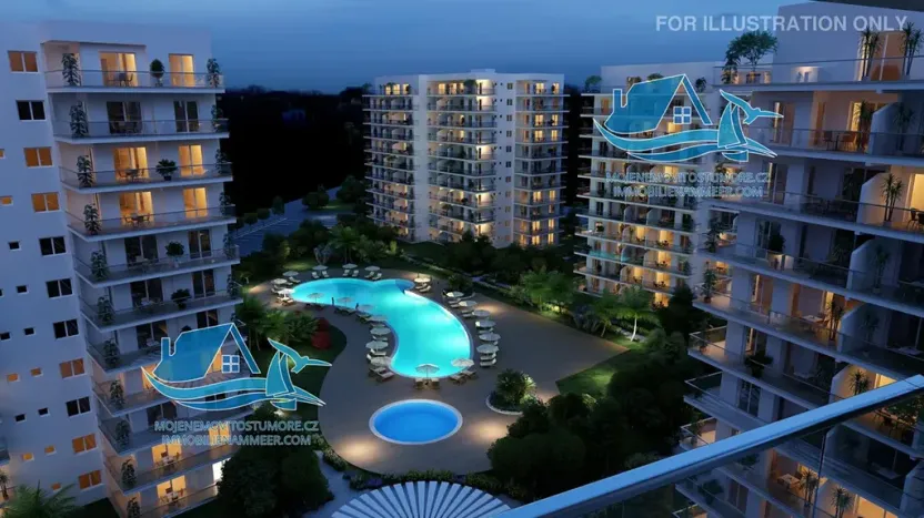 Prodej bytu 3+1, Trikomo, Kypr, 100 m2