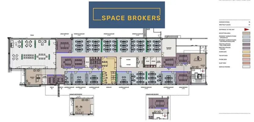 Pronájem ordinace, Praha - Malešice, Sazečská, 500 m2