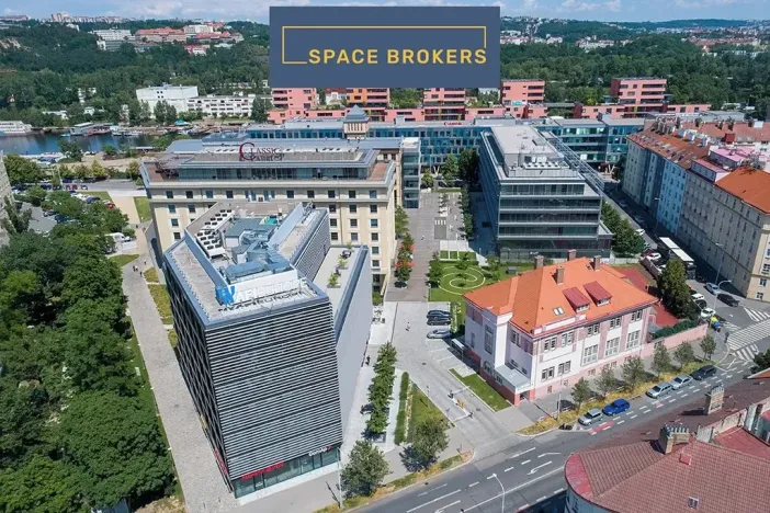 Pronájem kanceláře, Praha - Holešovice, Jankovcova, 564 m2