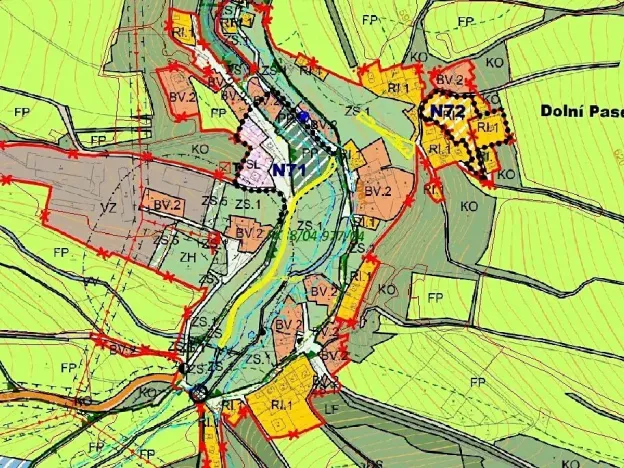 Dražba pozemku, Aš, 1691 m2