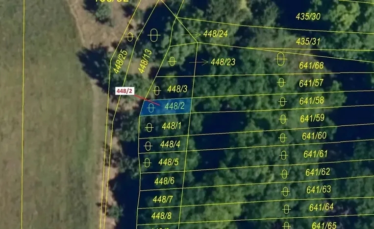 Dražba pozemku, Ivančice, 18 m2