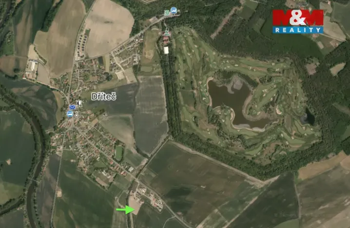 Prodej pozemku pro bydlení, Dříteč, 1019 m2