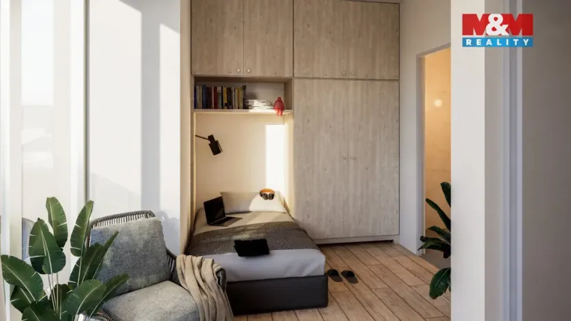 Prodej bytu 2+kk, Praha - Horní Počernice, Na Bačálkách, 50 m2