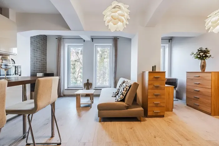 Pronájem bytu 1+kk, Praha - Holešovice, Jankovcova, 33 m2