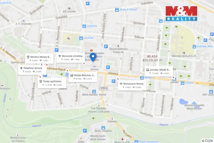 Pronájem bytu 2+kk, Mladá Boleslav - Mladá Boleslav III, U Kasáren, 56 m2