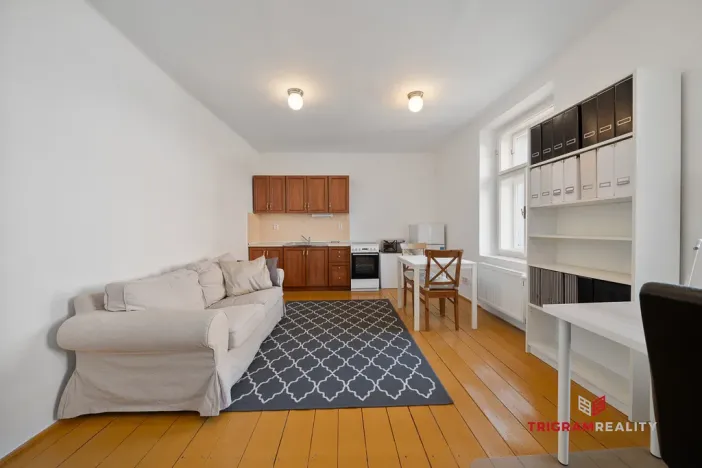 Pronájem bytu 2+kk, Hradec Králové, Dlouhá, 38 m2