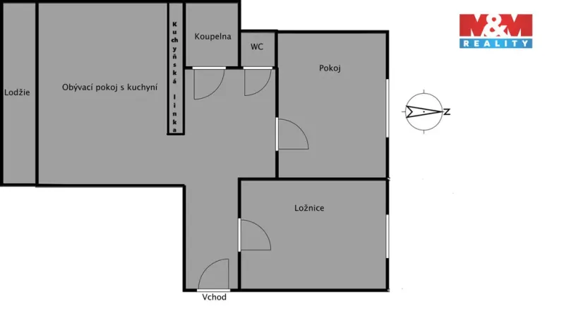 Prodej bytu 3+kk, Liberec - Liberec XXIII-Doubí, Hodkovická, 58 m2