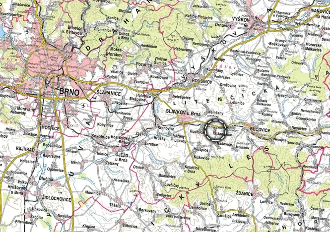 Prodej pozemku pro bydlení, Křižanovice, 762 m2