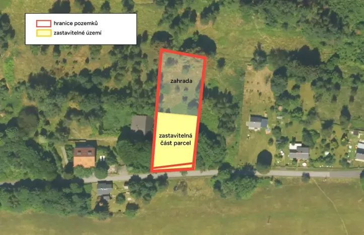 Prodej pozemku pro bydlení, Mikulášovice, 2981 m2