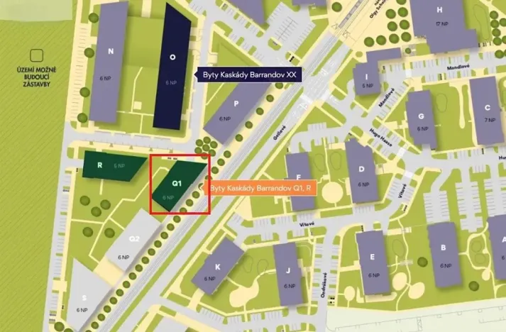 Prodej bytu 2+1, Praha - Hlubočepy, Vítové, 51 m2