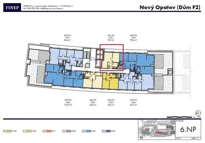 Prodej bytu 2+kk, Praha - Chodov, Bartůňkova, 39 m2