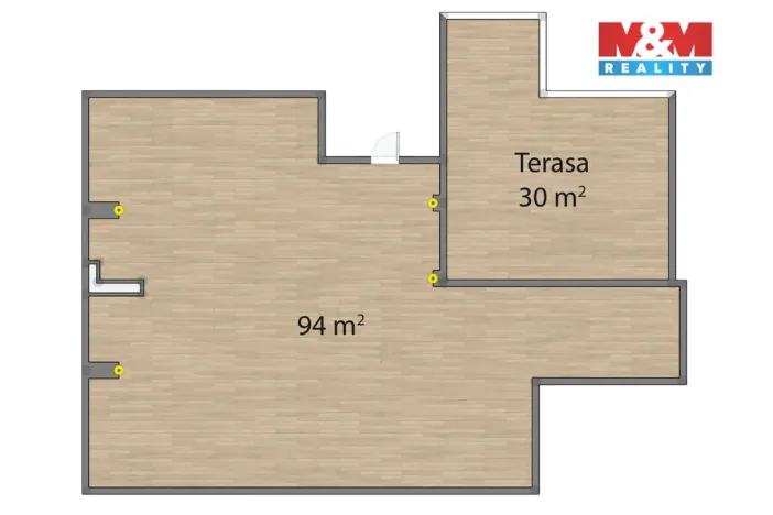 Prodej půdního prostoru, Plzeň - Jižní Předměstí, Němejcova, 124 m2