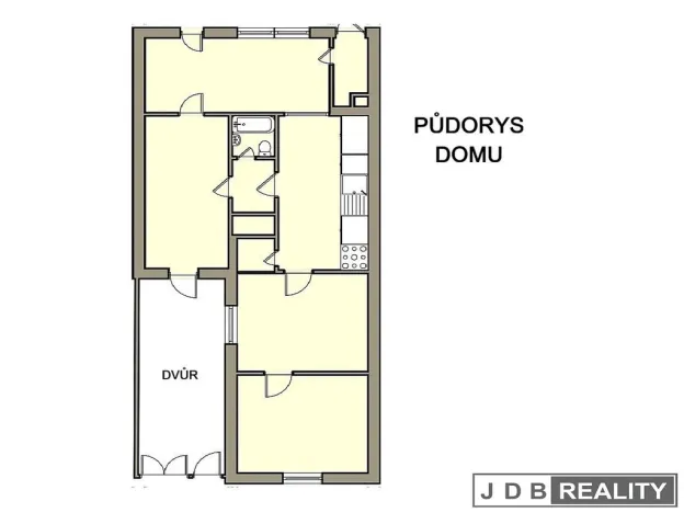 Prodej rodinného domu, Nové Dvory, 107 m2