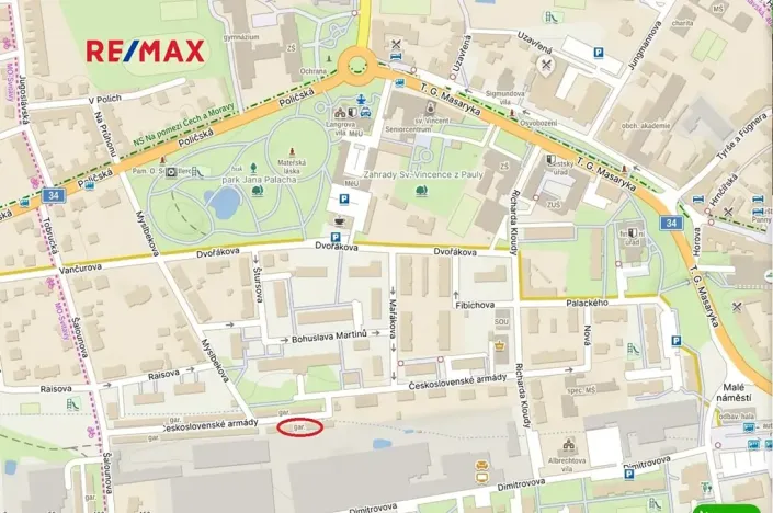 Prodej garáže, Svitavy, 36 m2