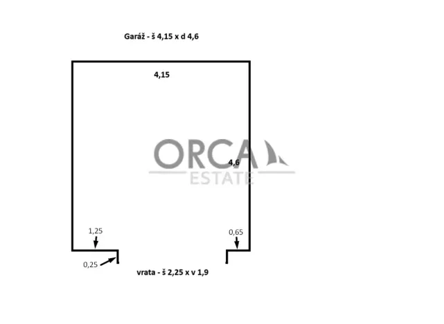 Prodej garáže, Kyjov, 19 m2