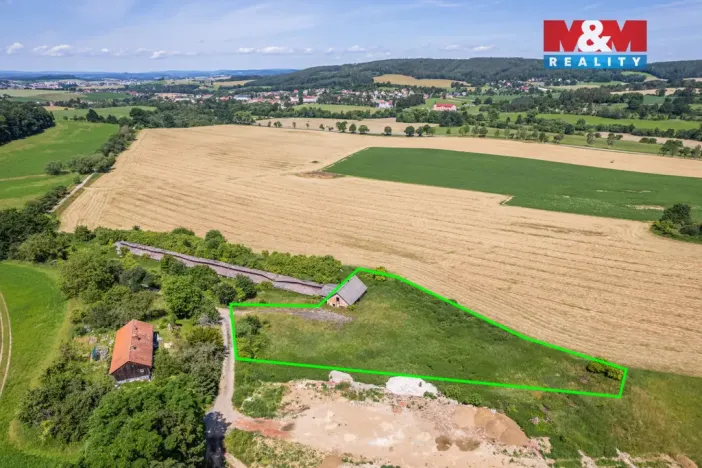 Prodej komerčního pozemku, Kosova Hora, 2362 m2