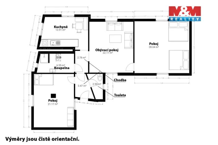 Prodej chalupy, Mečichov, 101 m2