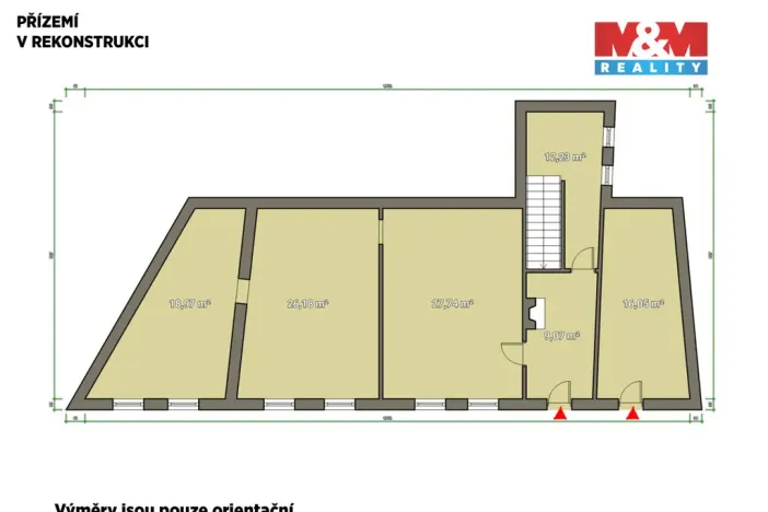 Prodej rodinného domu, Oselce, 82 m2