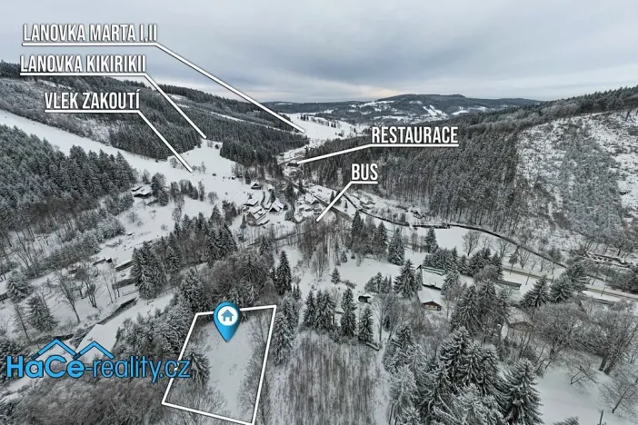 Prodej pozemku pro bydlení, Deštné v Orlických horách, 1051 m2