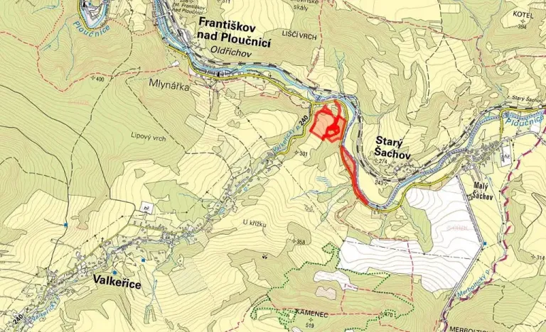 Prodej louky, Valkeřice, 64532 m2