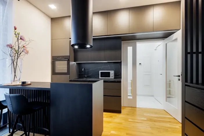 Pronájem bytu 1+kk, Praha - Smíchov, Grafická, 35 m2