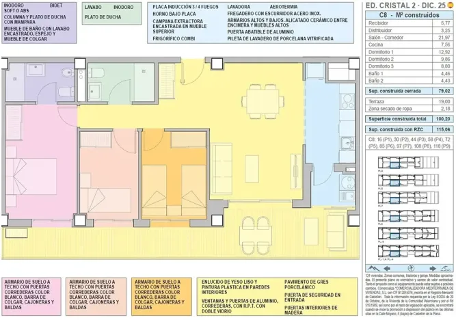Prodej bytu 4+kk, Cabanes, Španělsko, Carrerasa Torre la Sal, 79 m2