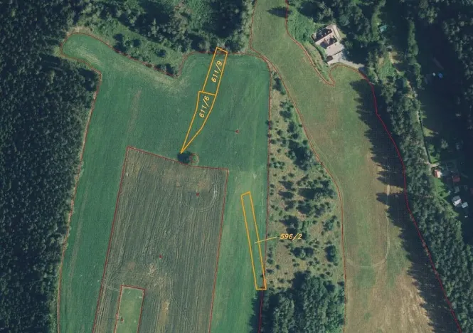 Prodej pozemku, Nové Hrady, 2679 m2