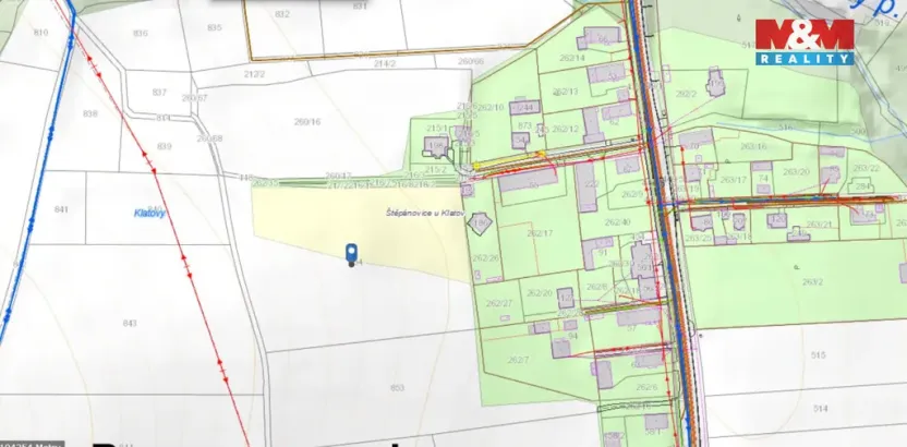 Prodej pozemku pro bydlení, Klatovy - Štěpánovice, 16029 m2