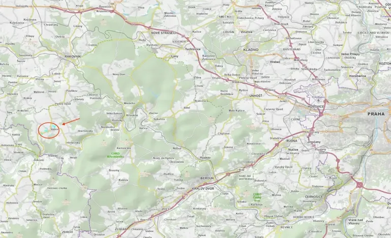 Prodej pole, Slabce, 228323 m2