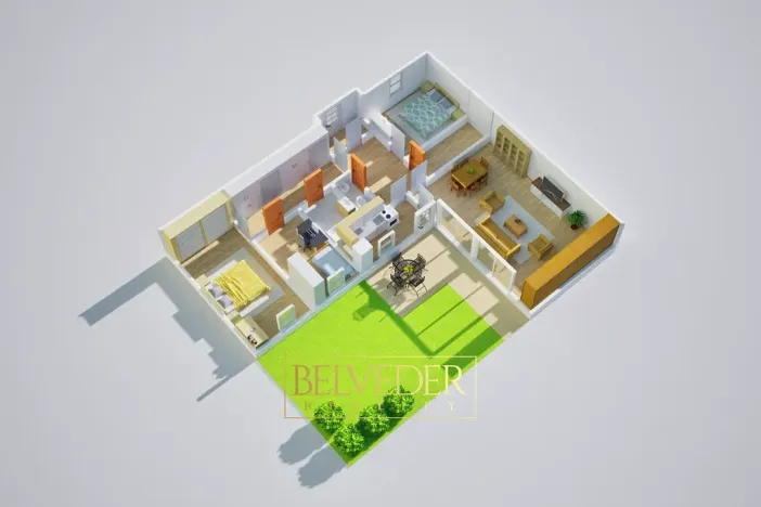 Pronájem rodinného domu, Teplice, Fučíkova stezka, 103 m2