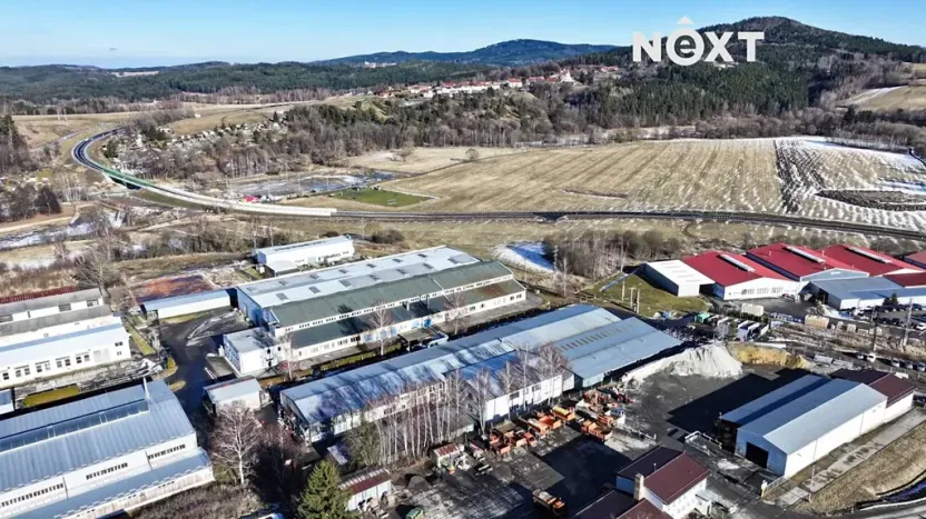 Prodej výrobních prostor, Kaplice, Pohorská, 3540 m2