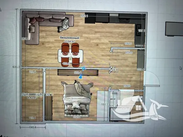 Prodej bytu 2+kk, Burgas, Bulharsko, 50 m2