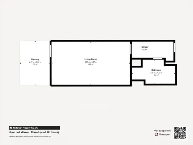 Prodej bytu 2+kk, Lipno nad Vltavou, 53 m2