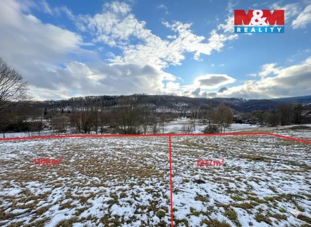 Prodej pozemku pro bydlení, Karlovice, 1140 m2