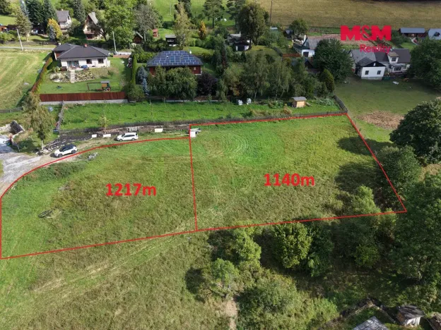 Prodej pozemku pro bydlení, Karlovice, 1140 m2