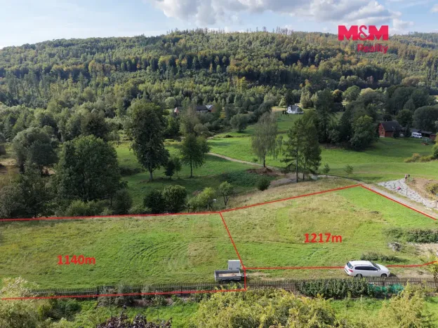 Prodej pozemku pro bydlení, Karlovice, 1140 m2