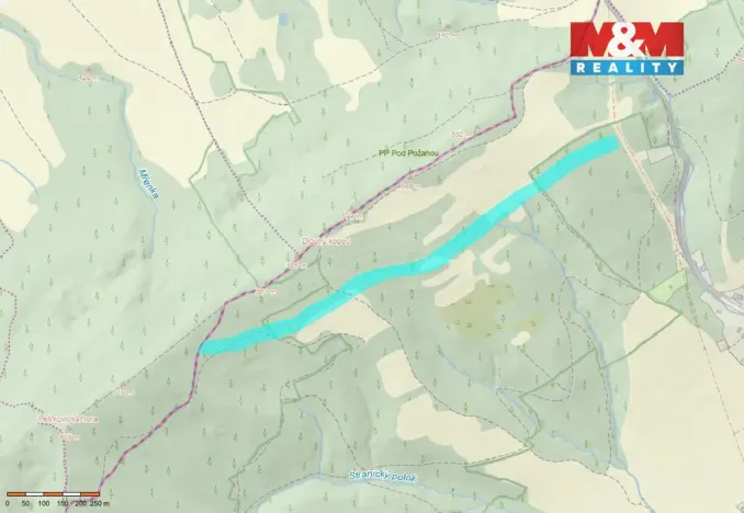 Prodej lesa, Nový Jičín - Straník, 87259 m2